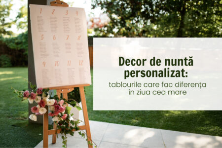 decor de nunta personalizat