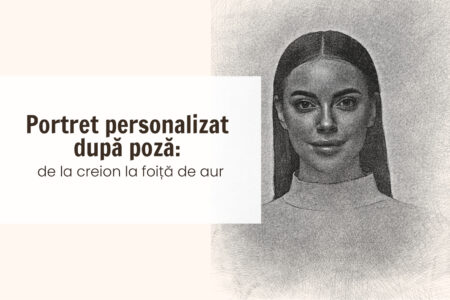 portret personalizat in creion dupa poza